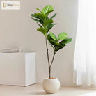 Dlight Decor 132cm Ficus Tree with Tropical Rubber Leaves
