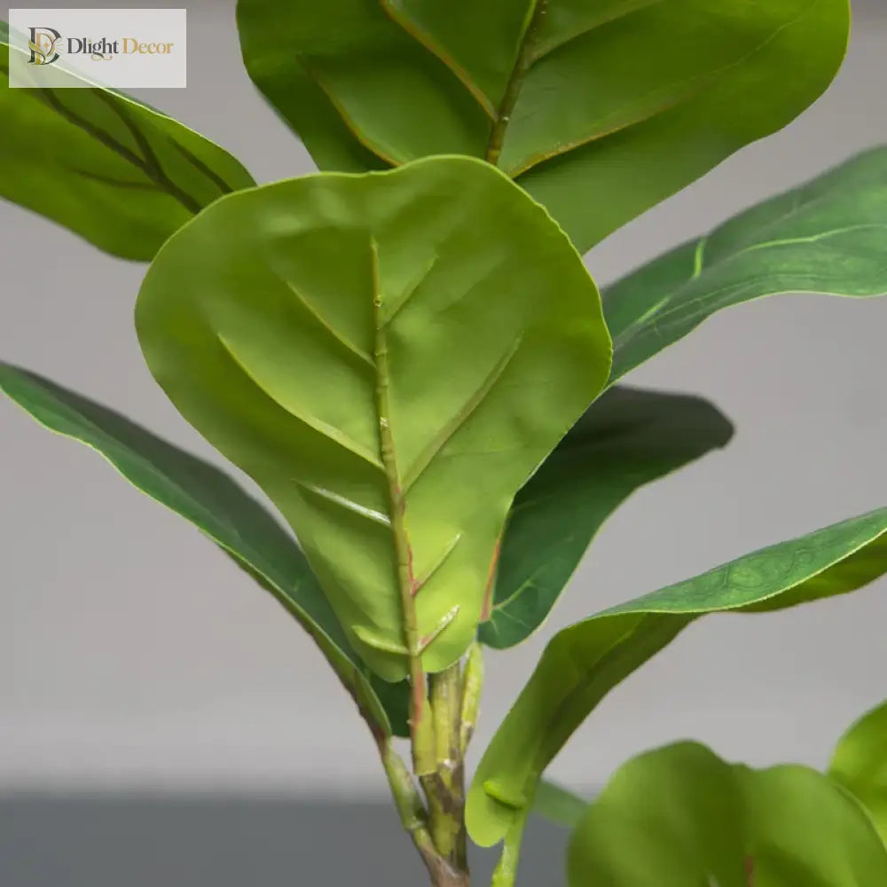 Dlight Decor 132cm Ficus Tree with Tropical Rubber Leaves