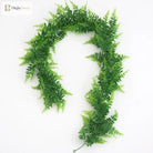 Dlight Decor 175cm Tropical Fern Vine Hanging Plant for Home and Garden Wall Decor