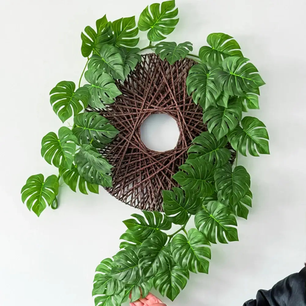 Dlight Decor 180cm Hanging Monstera Vine with Turtle Leaves