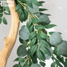 Dlight Decor 200cm Eucalyptus Vine with Willow Leaves for Hanging Decor