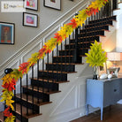 Dlight Decor 200cm Fall Maple Leaf Garland for Autumn and Halloween Decor