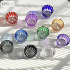 Dlight Decor 200ml Star Diamond Cut Crystal Whisky Glass