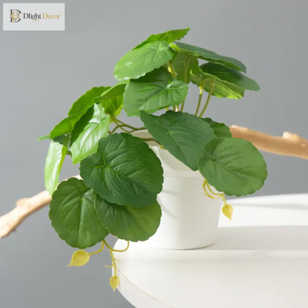 Dlight Decor 25cm Monstera Leaf Vine for Desktop and Holiday Decor