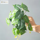 Dlight Decor 25cm Monstera Leaf Vine for Desktop and Holiday Decor