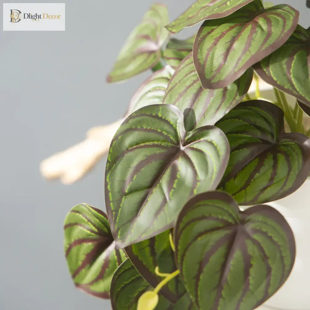 Dlight Decor 25cm Monstera Leaf Vine for Desktop and Holiday Decor