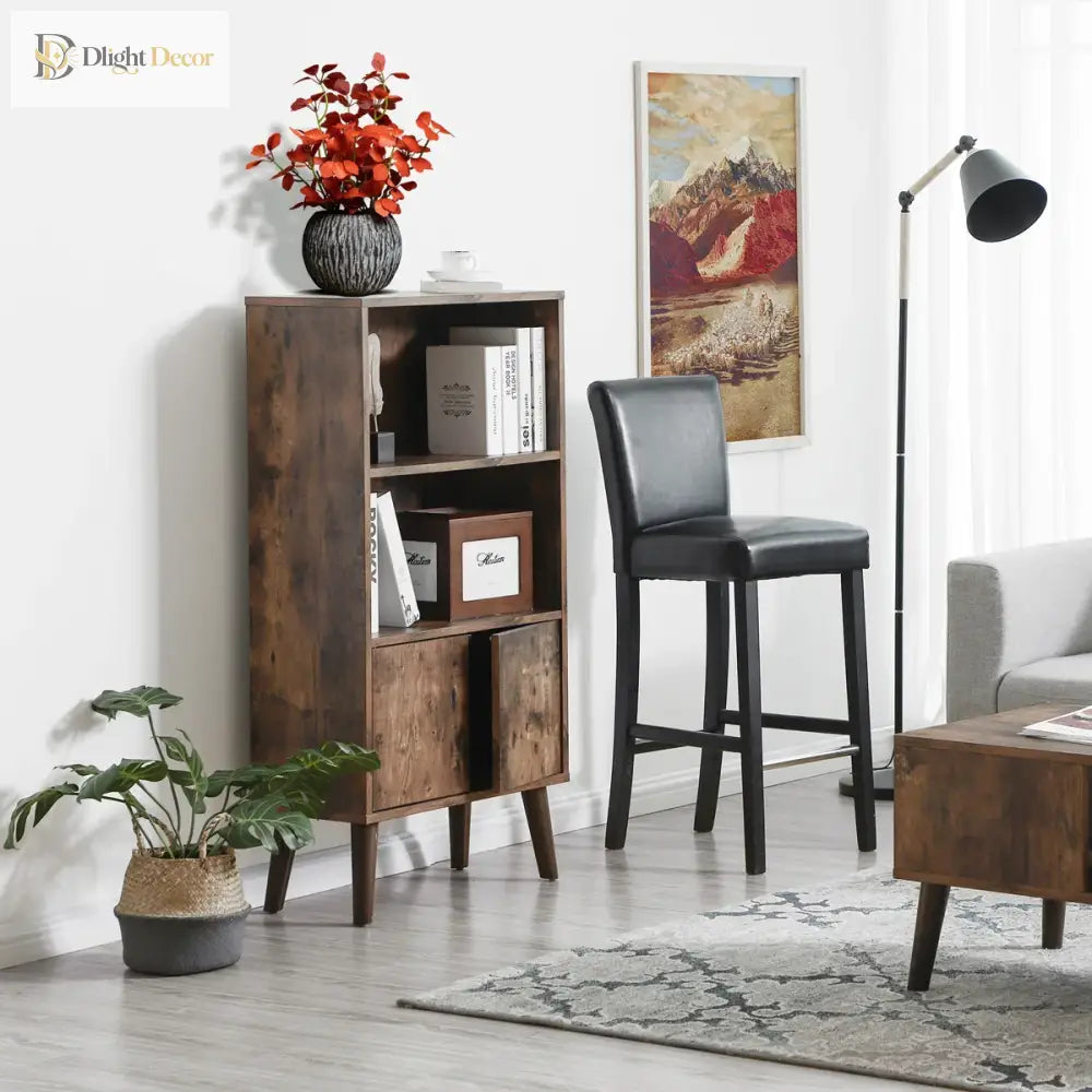 Dlight Decor 33cm Four Leaf Clover Plant with Bell Tree Leaves for Home and Party Decor