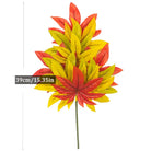 Dlight Decor 43cm Autumn Maple Leaf Branch for Fall Display 39cm Mix color