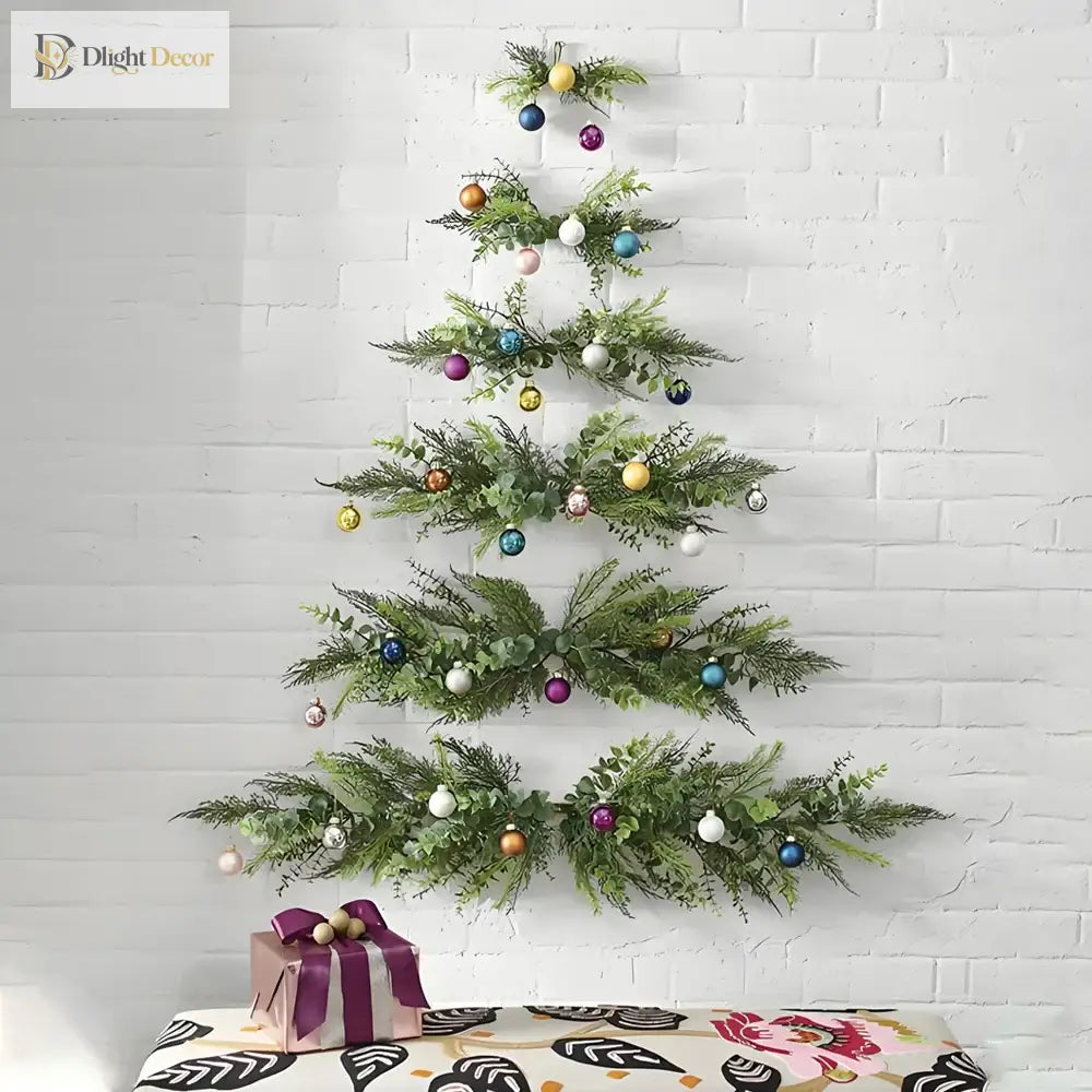Dlight Decor 50cm Christmas Pine Tree with Realistic Cedar Branch