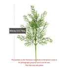 Dlight Decor 50cm Christmas Pine Tree with Realistic Cedar Branch S 40cm