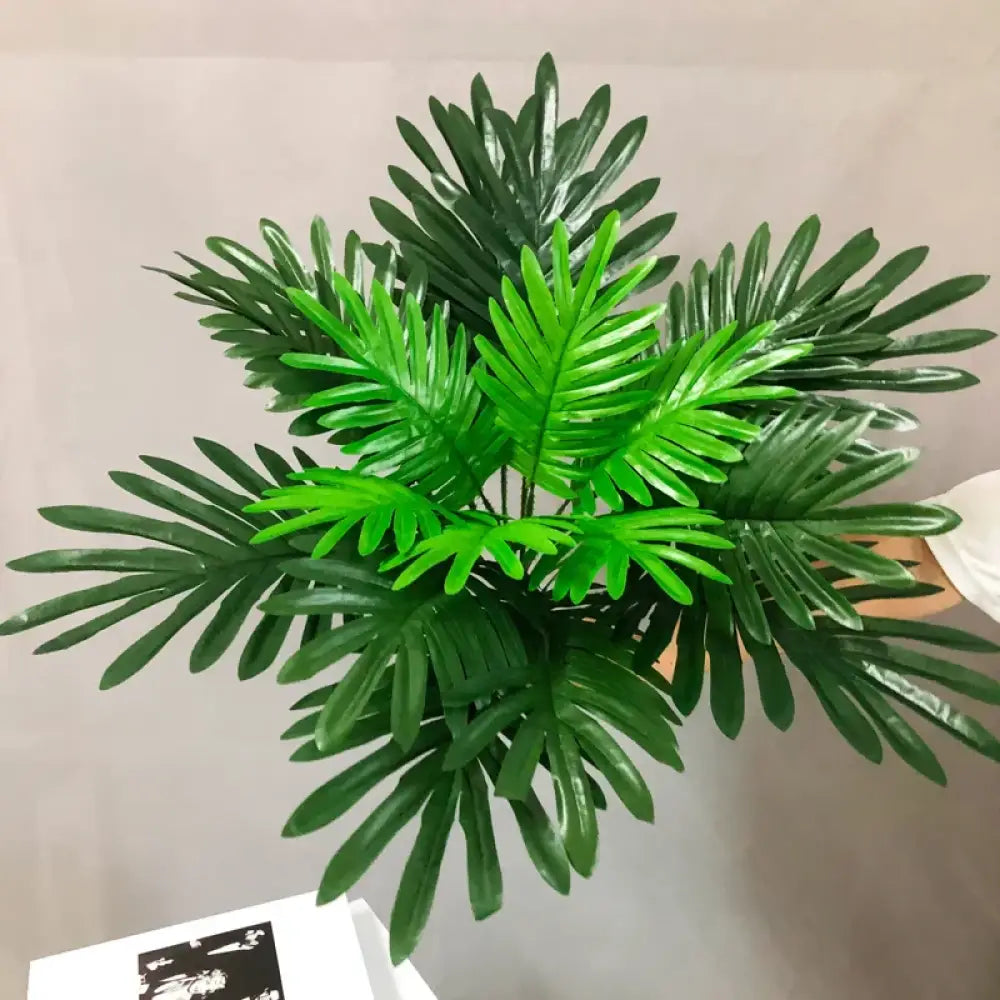 Dlight Decor 50cm Palm Plant with 18 Tropical Leaves 50cm 18Leaves