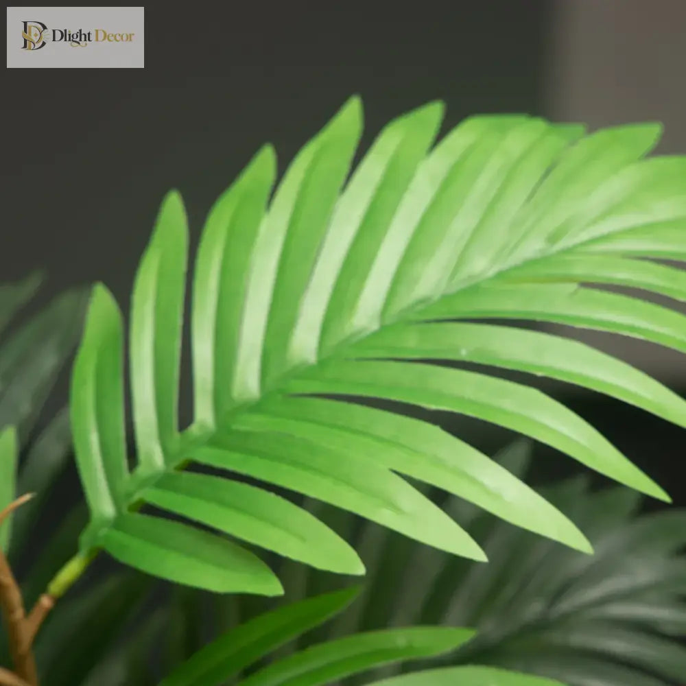 Dlight Decor 50cm Palm Tree with 14 Tropical Leaves