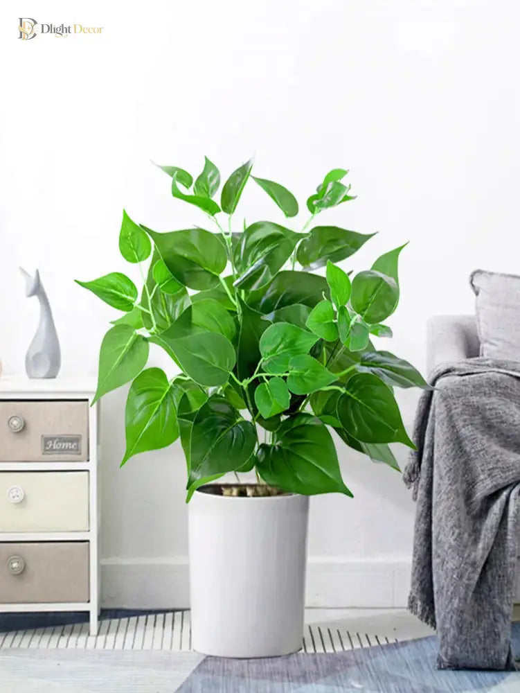 Dlight Decor 50cm Scindapsus Green Plant for Indoor Floor Display