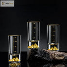 Dlight Decor 50ml/100ml Golden Mountain Shot Glass Thick Bottom Luxury Spirits Cup