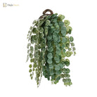 Dlight Decor 64cm Hanging Eucalyptus Vine with Apple Leaves