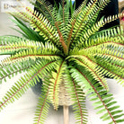 Dlight Decor 65cm Tropical Persian Palm Fern with Hanging Leaves