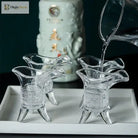 Dlight Decor 6pc Imperial Three-Foot Liquor Glass Set 20ml 6pcs / 20ml Cocktail Glasses