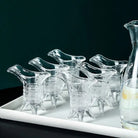 Dlight Decor 6pc Imperial Three-Foot Liquor Glass Set 20ml 6pcs / 20ml Cocktail Glasses