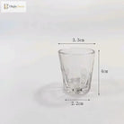 Dlight Decor 6pc Mini One-Sip Glass Set for Tea & Wine 20ml / 6pcs Cocktail Glasses