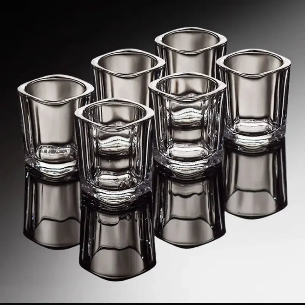 Dlight Decor 6pc Small White Wine & Spirits Glass Set 70ml / 6pcs Cocktail Glasses