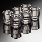 Dlight Decor 6pc Small White Wine & Spirits Glass Set 70ml / 6pcs Cocktail Glasses
