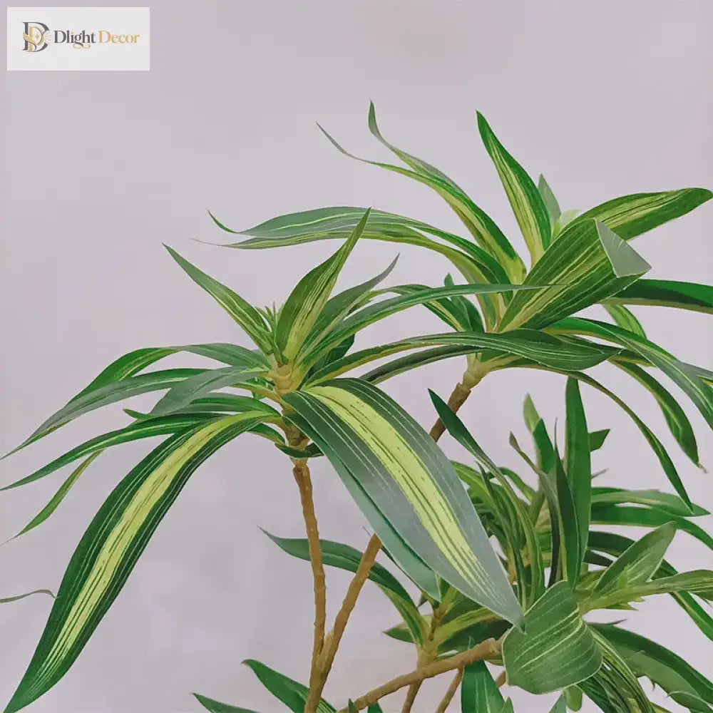 Dlight Decor 75cm Palm Tree with Real Touch Leaves 75cm