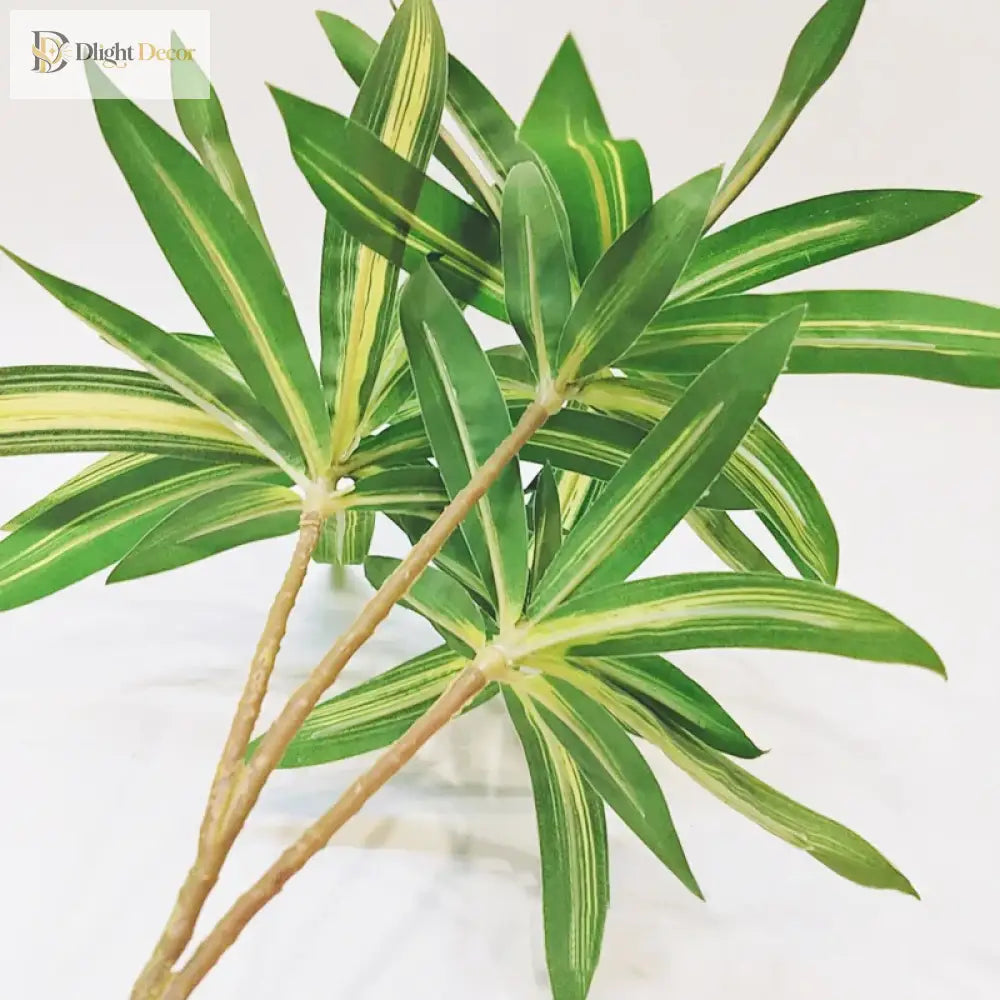 Dlight Decor 75cm Palm Tree with Real Touch Leaves 75cm