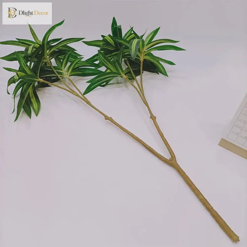 Dlight Decor 75cm Palm Tree with Real Touch Leaves 75cm