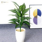 Dlight Decor 76cm Tropical Magnolia Palm Branch with 26 Leaves