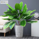 Dlight Decor 78cm Tall Tropical Monstera Plant with Banana Leaves