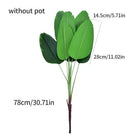 Dlight Decor 78cm Tall Tropical Monstera Plant with Banana Leaves Banana 78cm