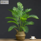 Dlight Decor 88cm Tropical Palm Monstera Plant with 18 Forks for Floor and Event Decor