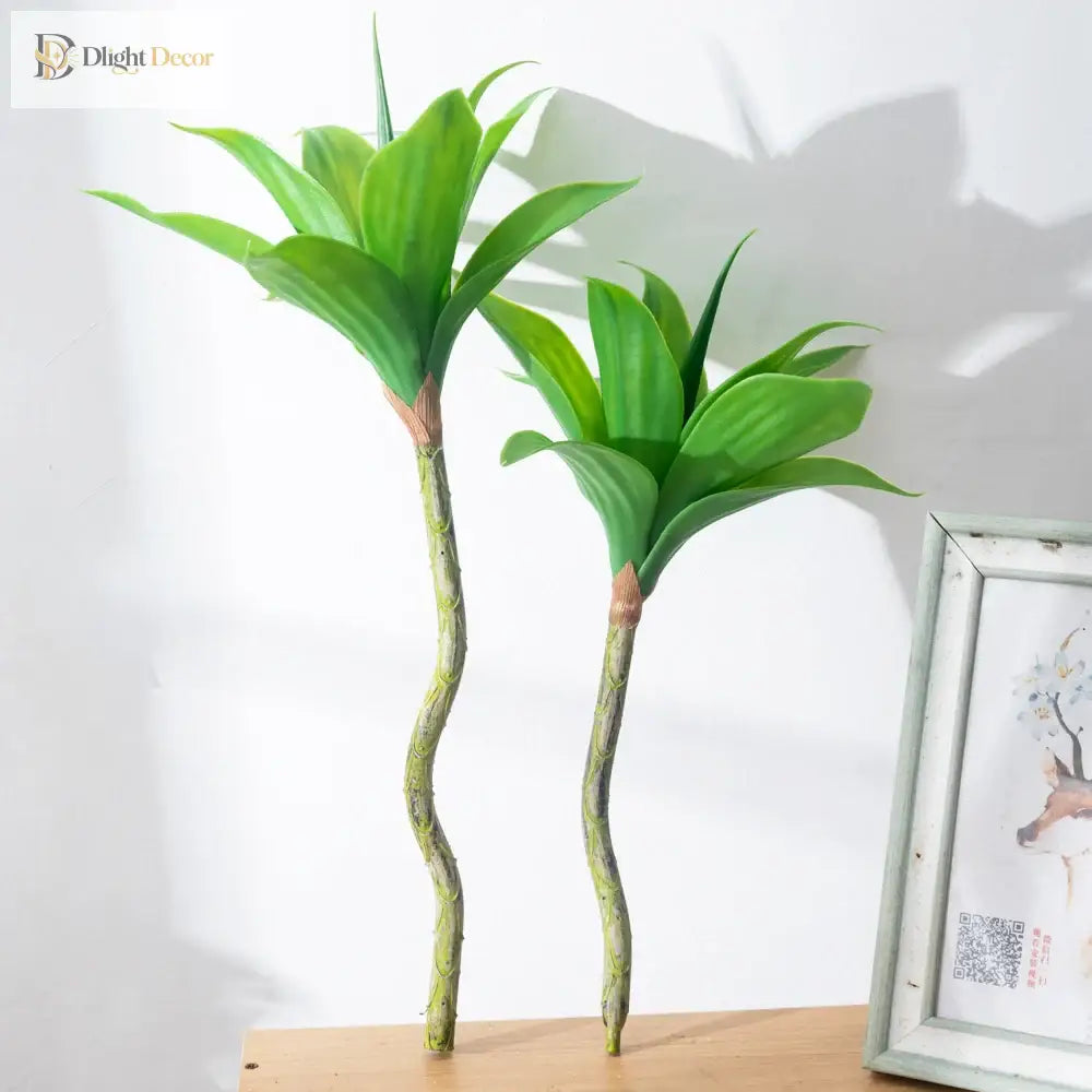 Dlight Decor Agave Succulent Plant for Home and Balcony Display