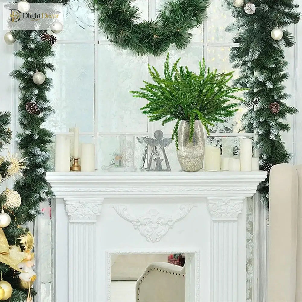 Dlight Decor Artificial Pine Branch 45 or 65cm Green Needles