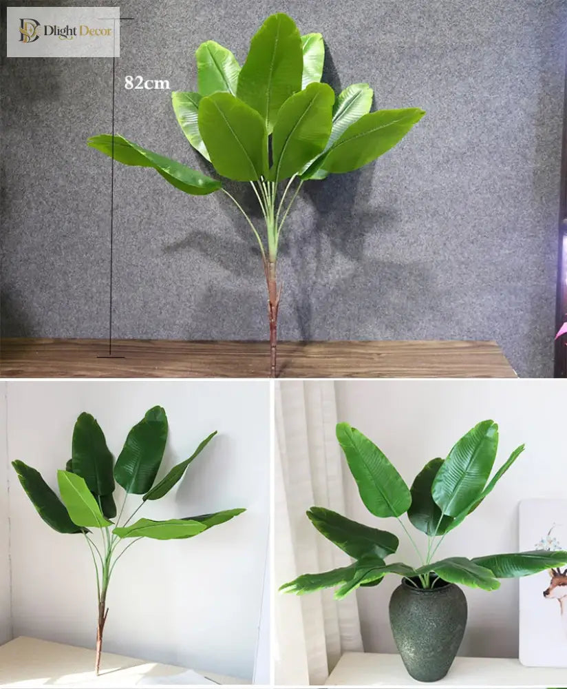 Dlight Decor Banana Palm Plant for Bold Tropical Decor
