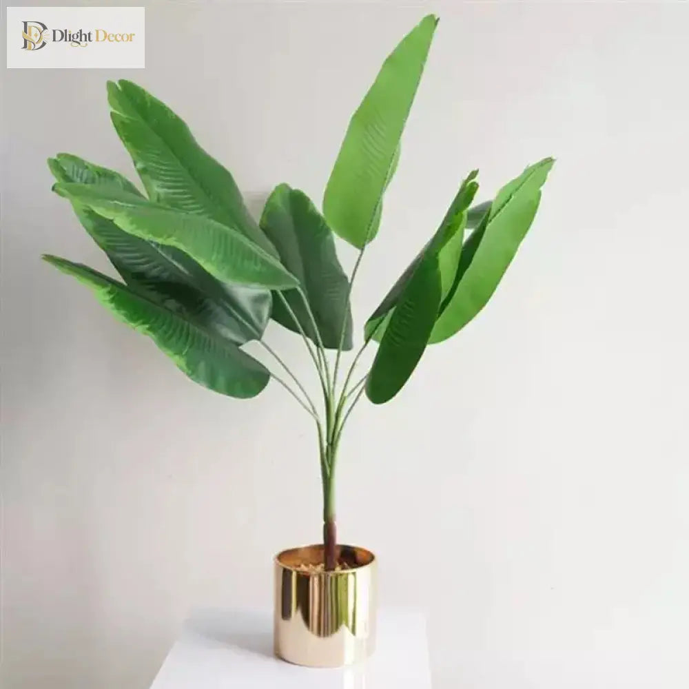 Dlight Decor Banana Palm Plant for Bold Tropical Decor