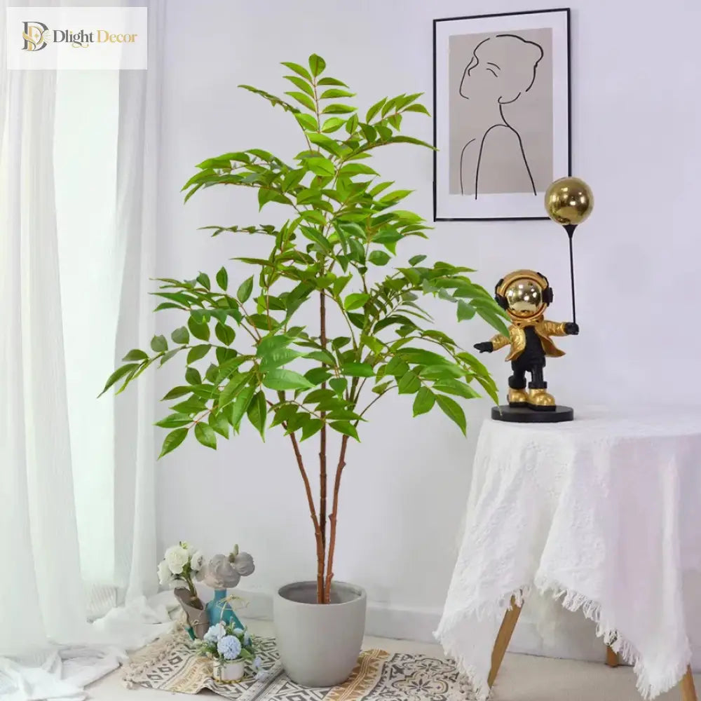Dlight Decor Ficus Tree for Lush Indoor Outdoor Styling