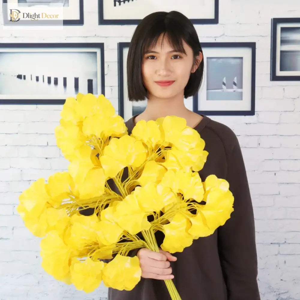 Dlight Decor Ginkgo Branches for Elegant Floral Styling