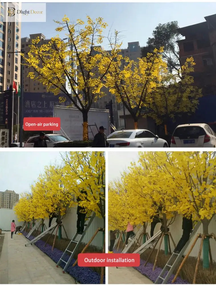 Dlight Decor Ginkgo Branches for Elegant Floral Styling