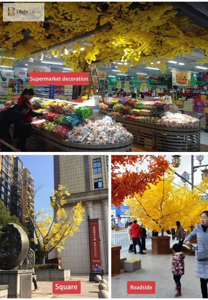 Dlight Decor Ginkgo Branches for Elegant Floral Styling