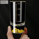 Dlight Decor Golden Line Brandy Glass Set 100ml x6 100ml / 6pcs Glass