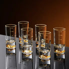 Dlight Decor Golden Line Brandy Glass Set 100ml x6 100ml / 6pcs Glass