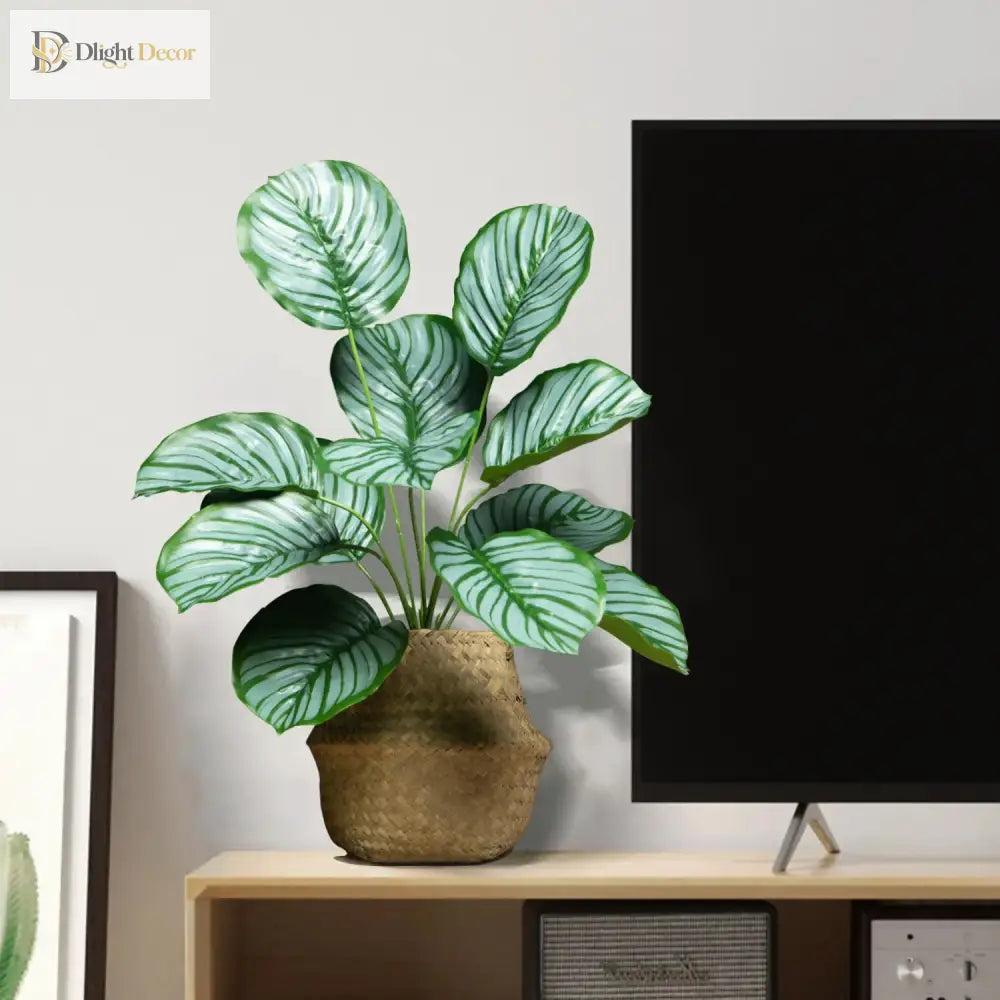 Dlight Decor Monstera Palm Branch for Tropical Home Styling A