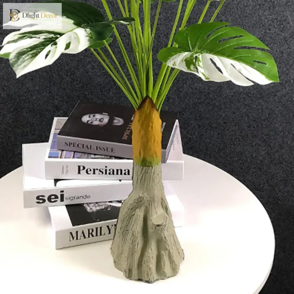 Dlight Decor Monstera Turtle Leaf Plant for Indoor and Garden Display