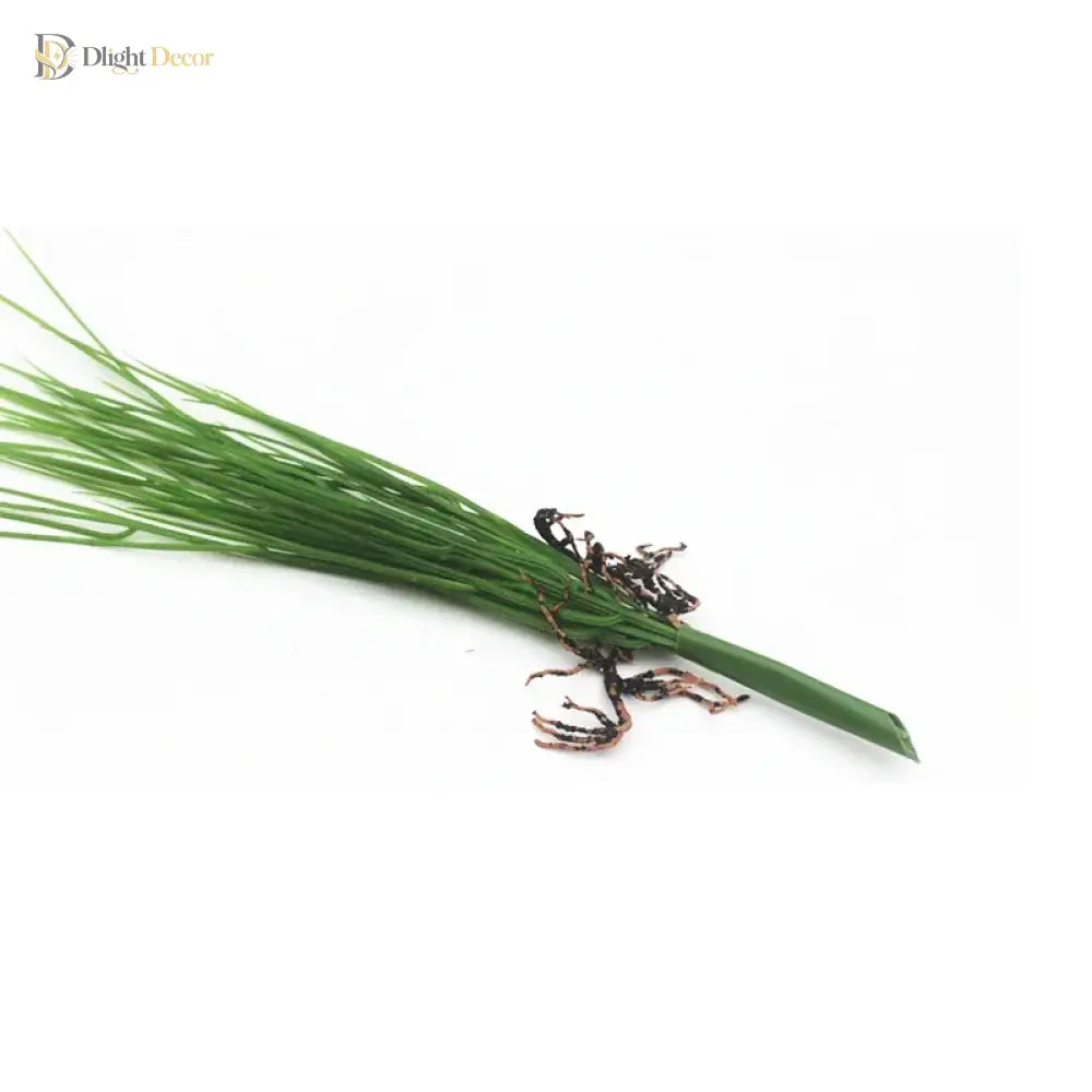 Dlight Decor Onion Grass Bunch for Natural Green Wall and Home Decor