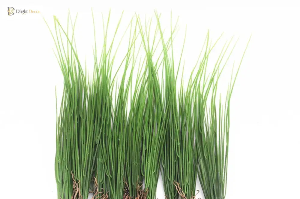 Dlight Decor Onion Grass Bunch for Natural Green Wall and Home Decor