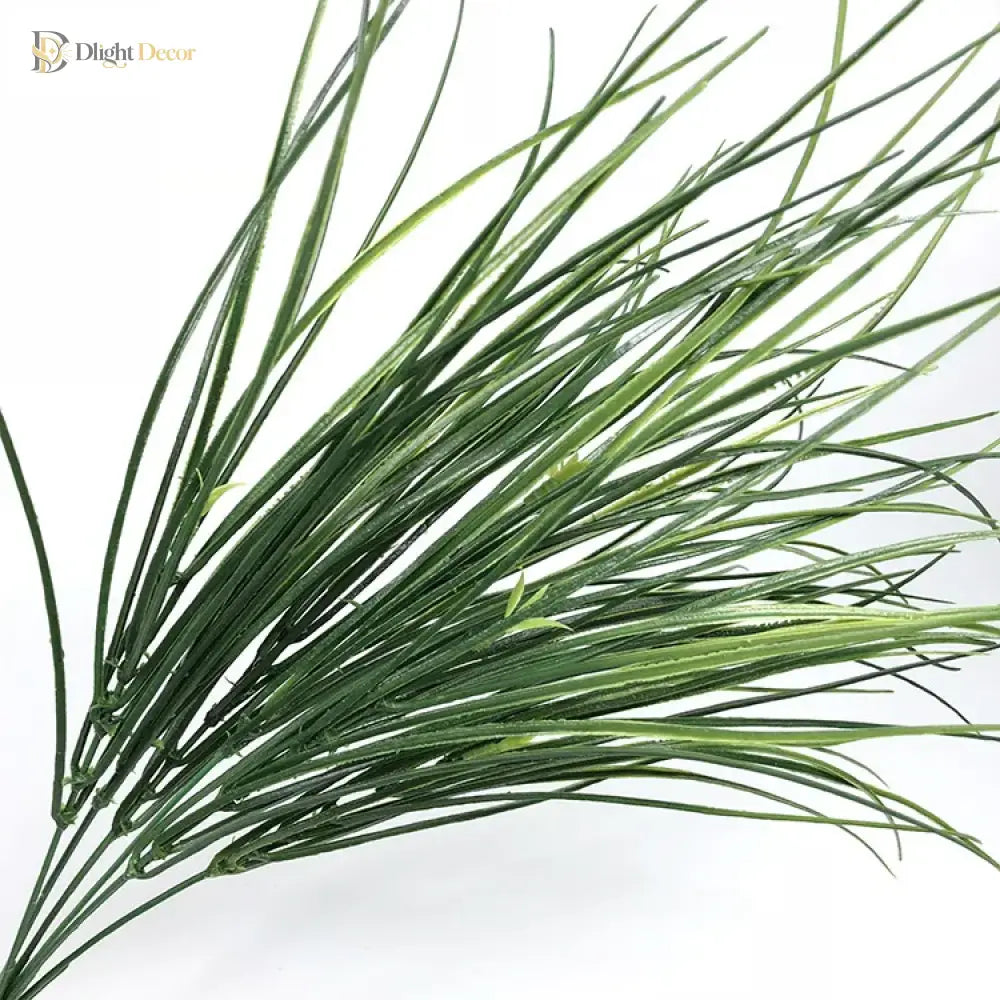 Dlight Decor Onion Grass Bunch for Natural Green Wall and Home Decor
