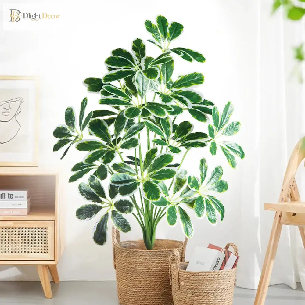 Dlight Decor Palm Plant for Natural Indoor Outdoor Charm