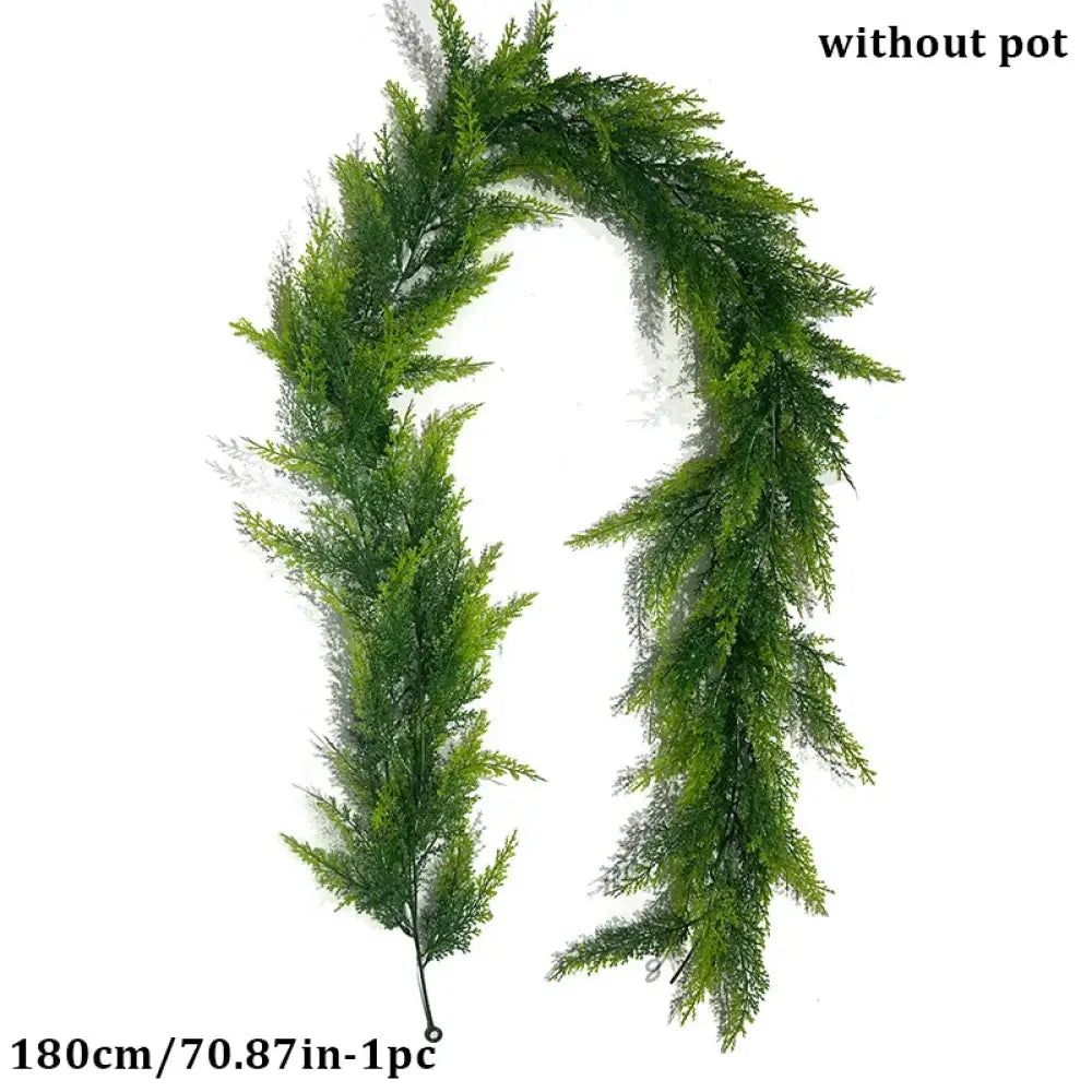 Dlight Decor Pine Hanging Vines for Christmas and Party Decor 180cm 1pc