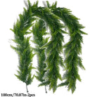 Dlight Decor Pine Hanging Vines for Christmas and Party Decor 180cm 2pcs